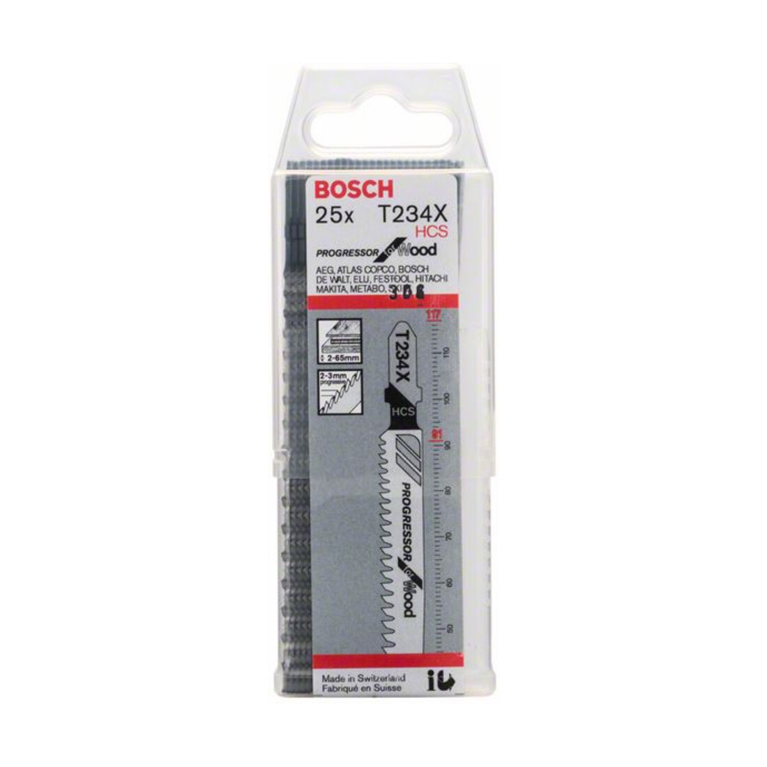 Bosch Stichsägeblatt T 234 X, Progressor for Wood