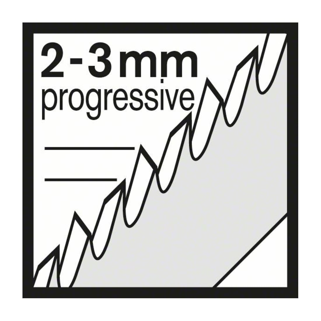 Bosch Stichsägeblatt T 234 X, Progressor for Wood