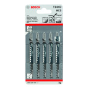 Bosch Stichsägeblatt T 244 D, Speed for Wood