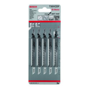 Bosch Stichsägeblatt T 301 CDF VE à 5 Stück Clean for Hard Wood-2