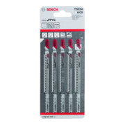 Bosch Stichsägeblatt T 302 H VE à 5 Stück Clean for PVC-1