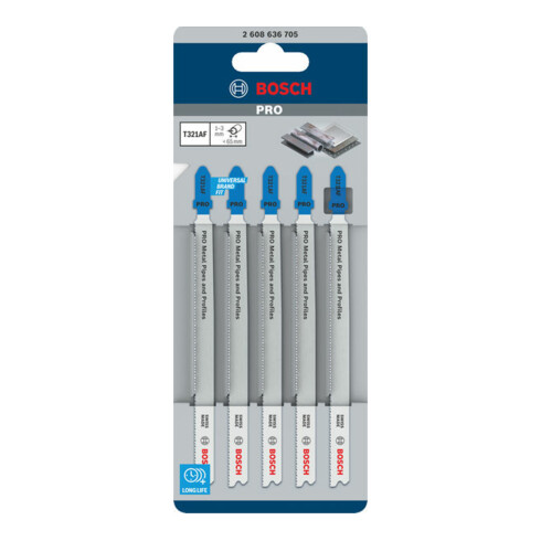 Bosch Stichsägeblatt T 321 AF, Speed for Metal