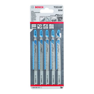 Bosch Stichsägeblatt T 321 BF, Speed for Metal