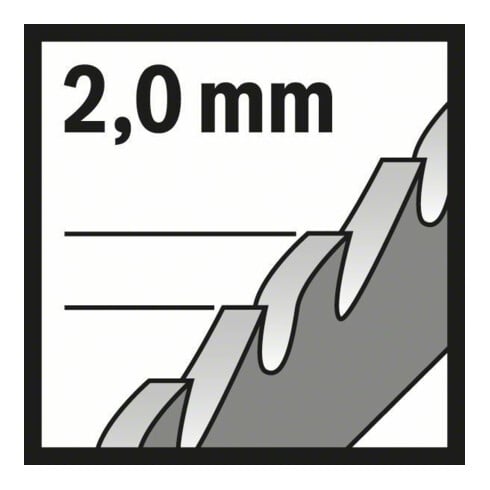 Bosch Stichsägeblatt T 321 BF, Speed for Metal