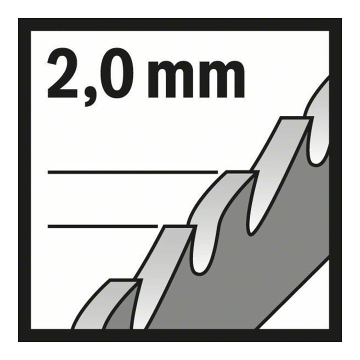 Bosch Stichsägeblatt T 321 BF, Speed for Metal
