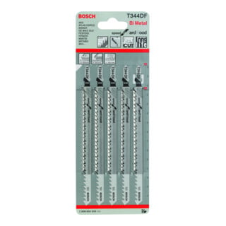 Bosch Stichsägeblatt T 344 DF, Speed for Hard Wood