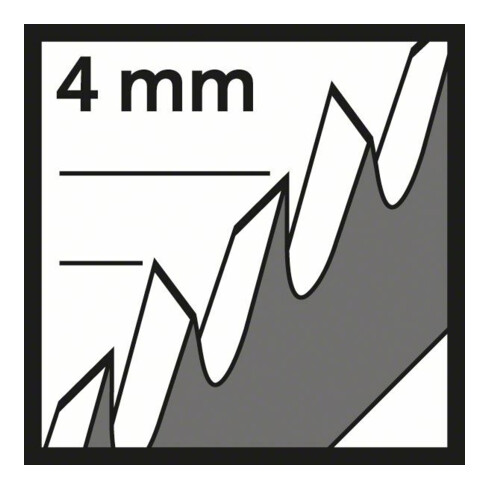 Bosch Stichsägeblatt T 344 DF, Speed for Hard Wood