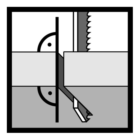Bosch Stichsägeblatt T 344 DP, Precision for Wood