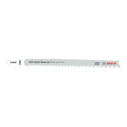 Bosch Stichsägeblatt T 345 XF, Progressor for Wood and Metal
