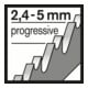 Bosch Stichsägeblatt T 345 XF, Progressor for Wood and Metal