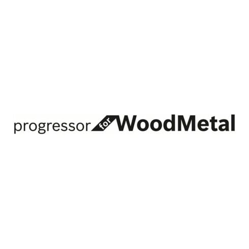 Bosch Stichsägeblatt T 345 XF, Progressor for Wood and Metal