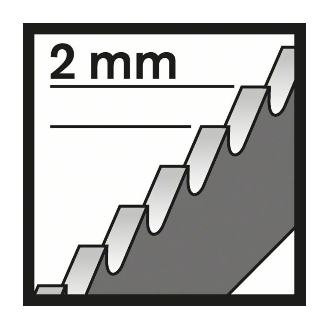 Bosch Stichsägeblatt T 718 BF, Metal-Sandwich