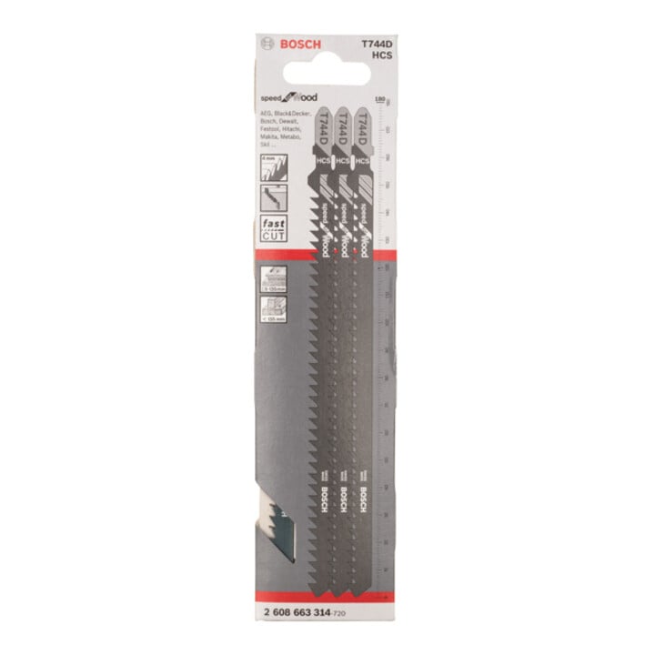 Bosch Stichsägeblatt T 744 D, Speed for Wood