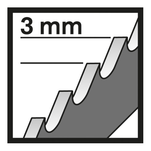 Bosch Stichsägeblatt U 111 C Basic for Wood
