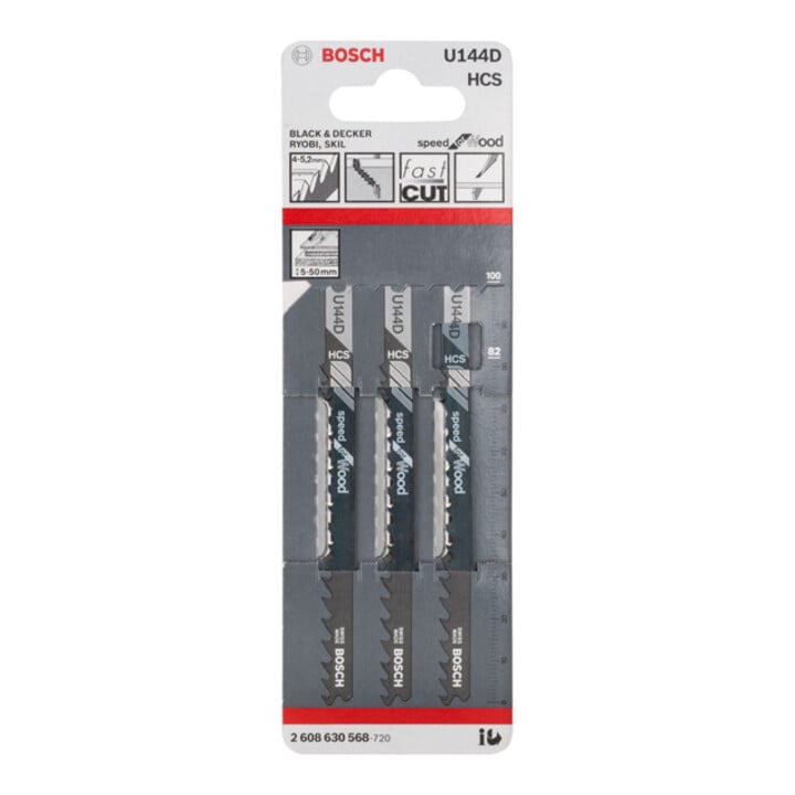 Bosch Stichsägeblatt U 144 D Speed for Wood