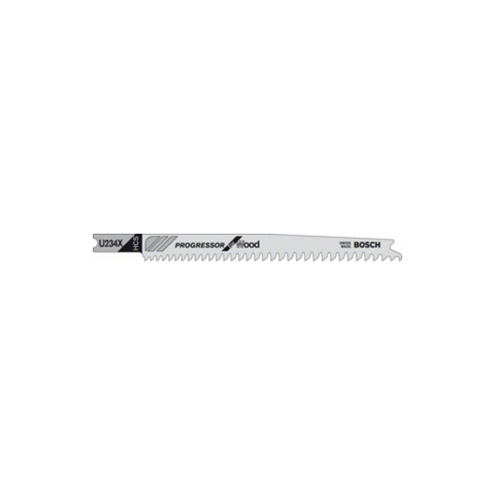 Bosch Stichsägeblatt U 234 X, Progressor for Wood