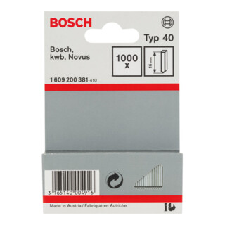 Bosch pen type 40