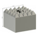 Bosch stockeerplaat 60 x 60 mm 5 x 5-4