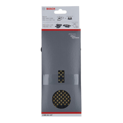 Bosch stofkast voor HW3 compleet past op GEX PEX GSS PBS
