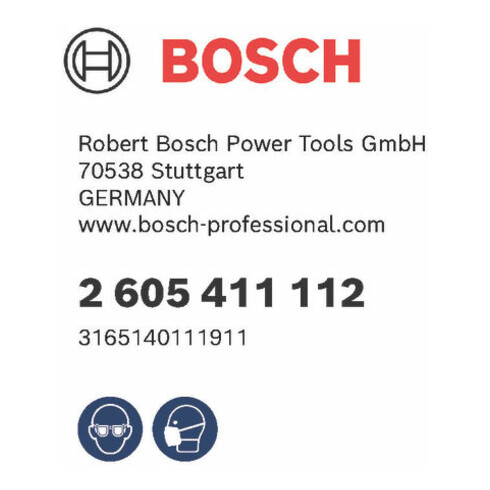 Bosch stofzak voor vlakschuurmachine stof past op GSS 230 A GSS 280 A