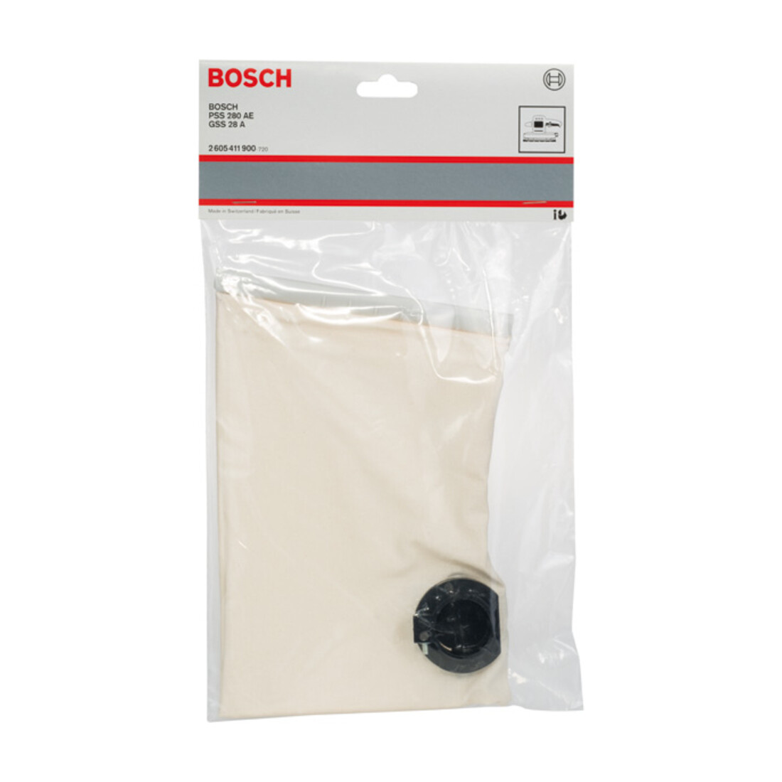 Bosch stofzak voor vlakschuurmachine stof past op GSS 28 A