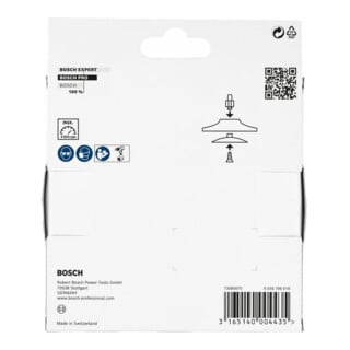 Bosch Stützteller 125 mm 8 mm