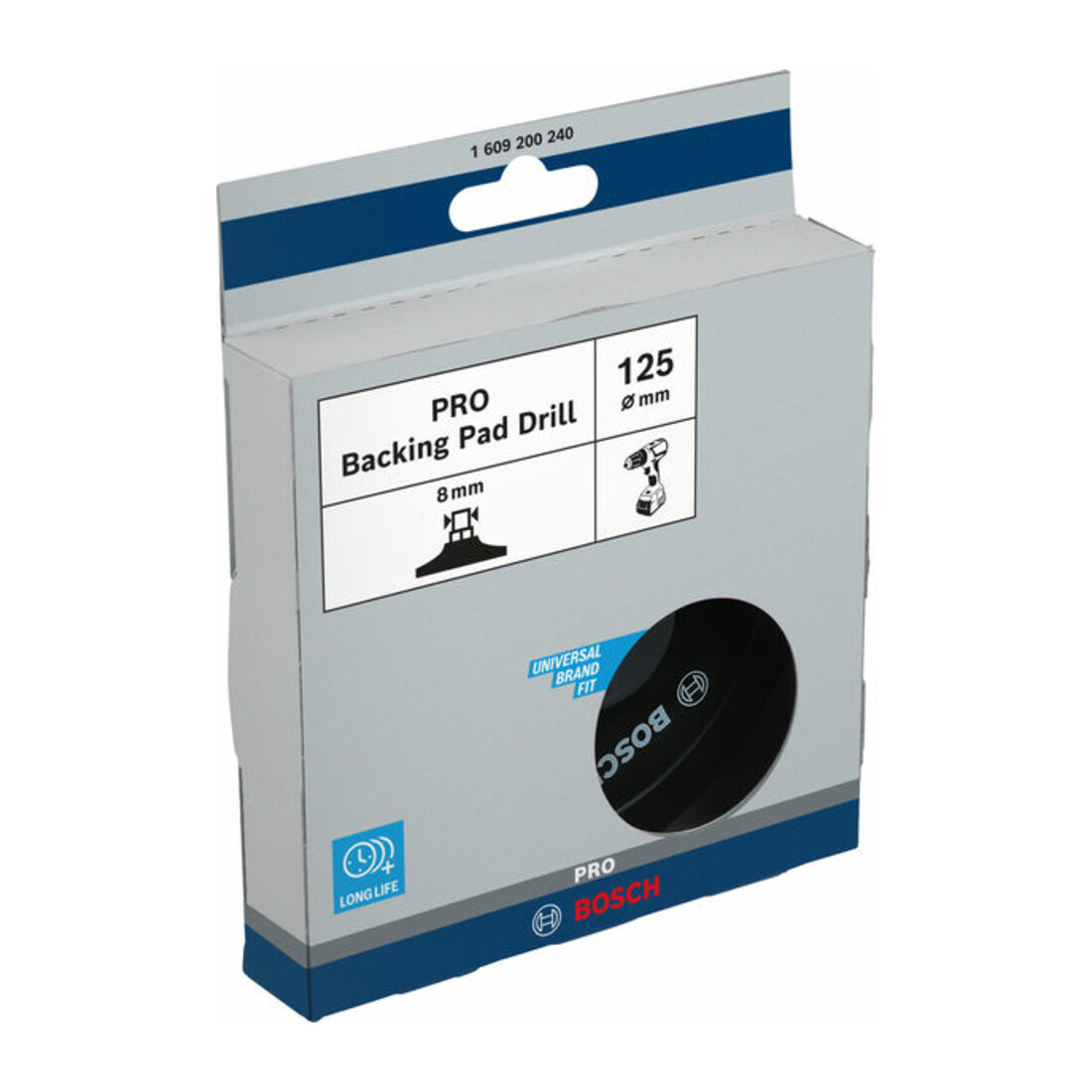 Bosch Stützteller 125 mm 8 mm
