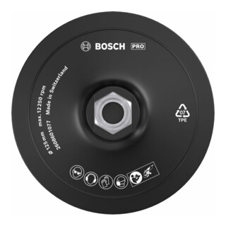 Bosch Stützteller mit Klettverschluss
