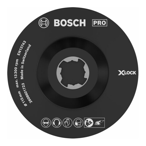 Bosch X-LOCK SCM Stützteller mit Mittelstift