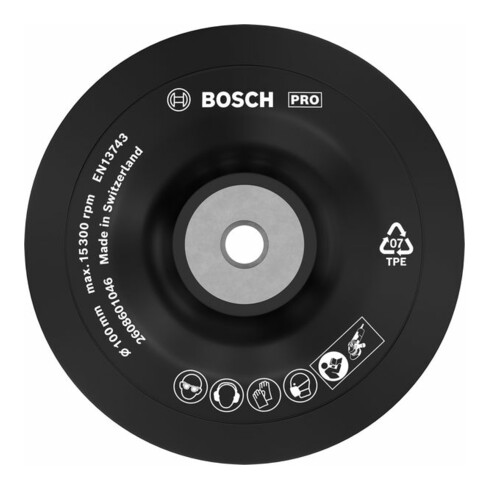 Bosch Stützteller Standard M10 100 mm 15 300 U/min