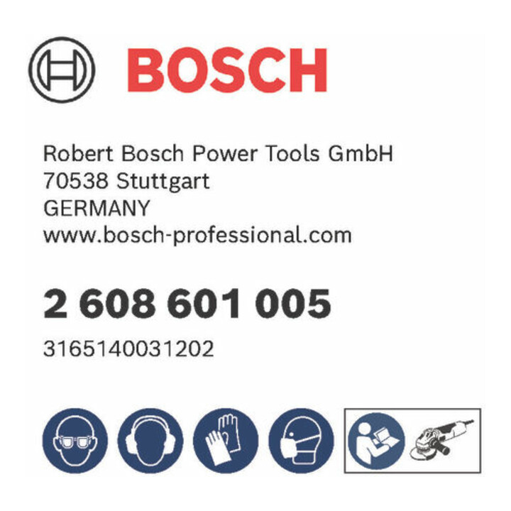 Bosch Stützteller Standard M14 115 mm 13 300 U/min