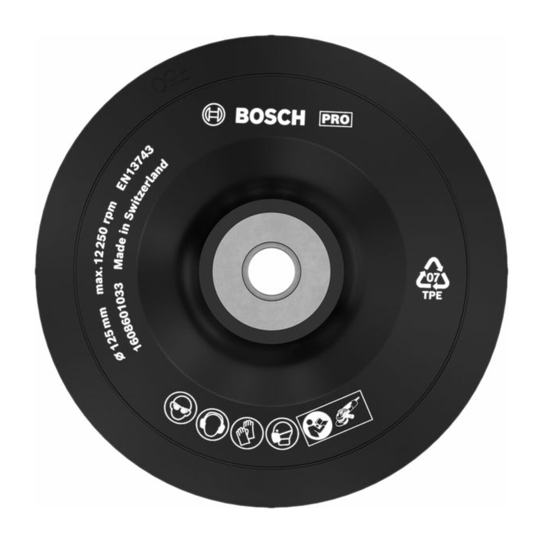 Bosch Stützteller Standard M14 125 mm 12 500 U/min