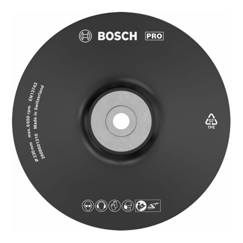 Bosch Stützteller Standard M14 230 mm 6 650 U/min