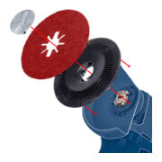 Bosch X-LOCK Stützteller 115 mm hart-5
