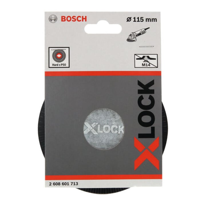Bosch Stützteller X-LOCK 115 mm hart 13.300 U/min