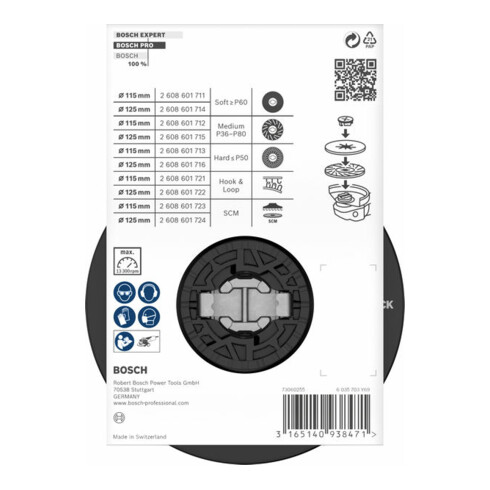 Bosch X-LOCK Stützteller weich