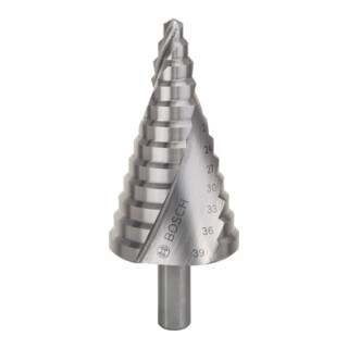 Bosch Stufenbohrer HSS 6 - 39 mm 10 mm 93,5 mm 13 Stufen