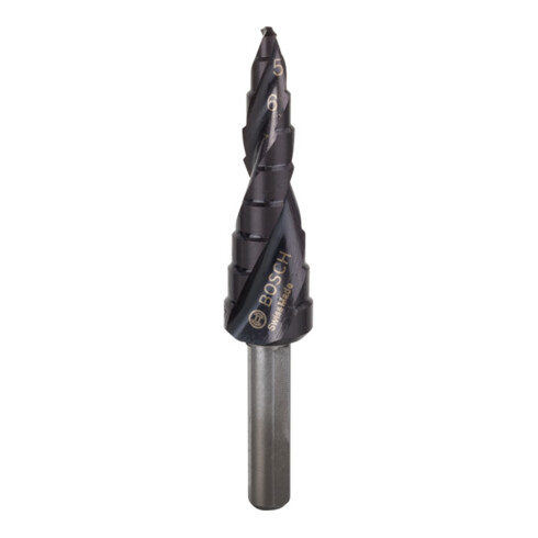 Bosch Stufenbohrer HSS-AlTiN 4 - 12 mm 6 mm 66,5 mm 9 Stufen