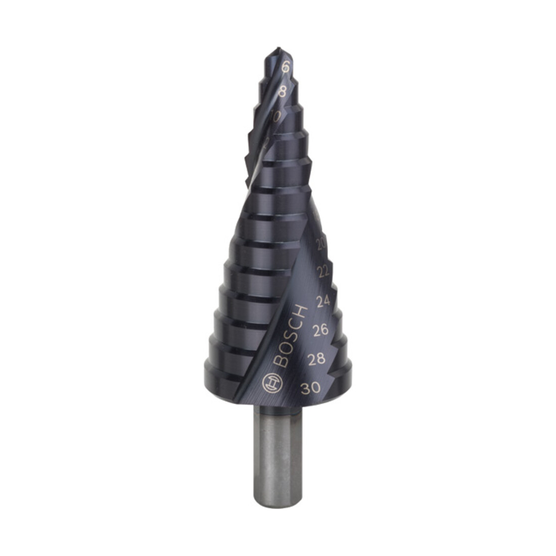 Bosch Stufenbohrer HSS-AlTiN 6 - 30 mm 10 mm 93,5 mm 13 Stufen