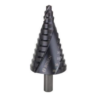 Bosch Stufenbohrer HSS-AlTiN 6 - 39 mm 10 mm 93,5 12 Stufen