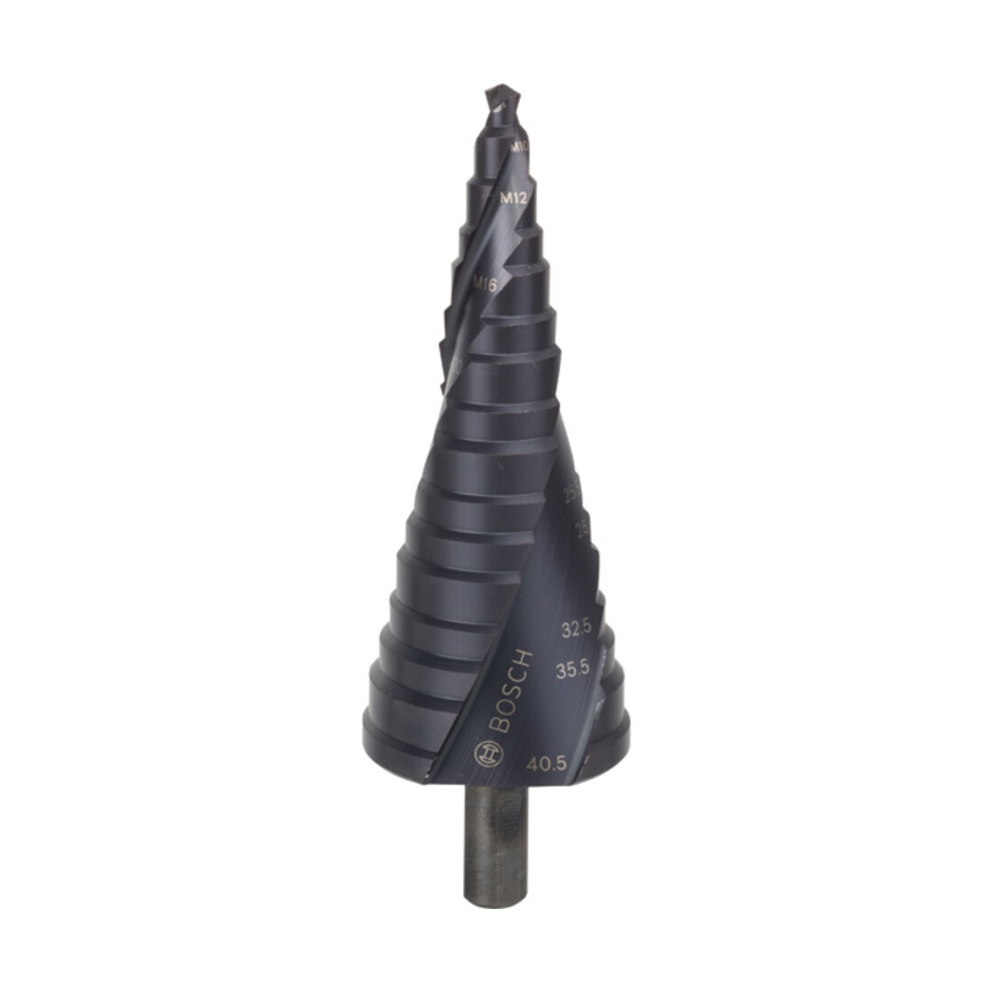Bosch Stufenbohrer HSS-AlTiN für Kabelverschraubungen M10-M40 10 mm 125,5 mm