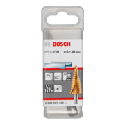 Bosch Stufenbohrer HSS-TiN 6 - 30 mm 10 mm 93,5 mm 13 Stufen-2