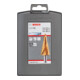 Bosch Stufenbohrer HSS-TiN-Set 3-teilig 4 - 12 mm 4 - 20 mm 6 - 30 mm