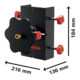 Bosch Support et fixation BB1 en aluminium stable compatible avec laser rotatif GRL HV