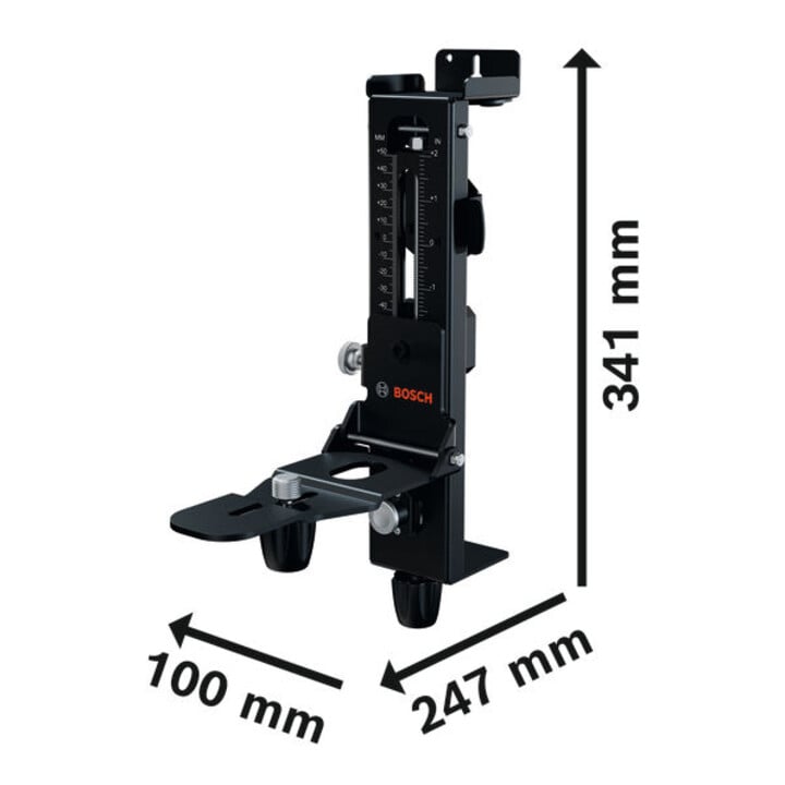 Bosch Support mural WM5 compact précis construction en acier