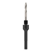 Bosch Supporto di fissaggio e punta centratrice per sega a tazza, 14-30 x 44 mm