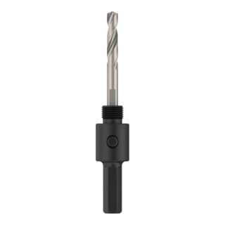 Bosch Supporto di fissaggio e punta centratrice per sega a tazza, 14-30 x 44 mm