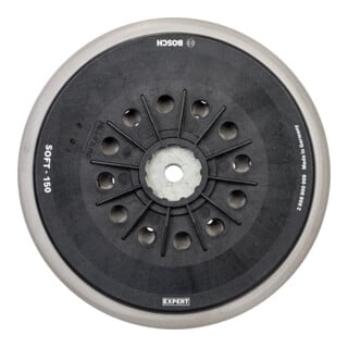 Bosch Supporto multiforo EXPERT per levigatrice rotorbitale 150mm Soft