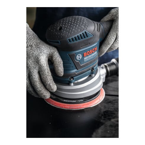 Bosch Supporto multiforo EXPERT per levigatrice rotorbitale 150mm Soft