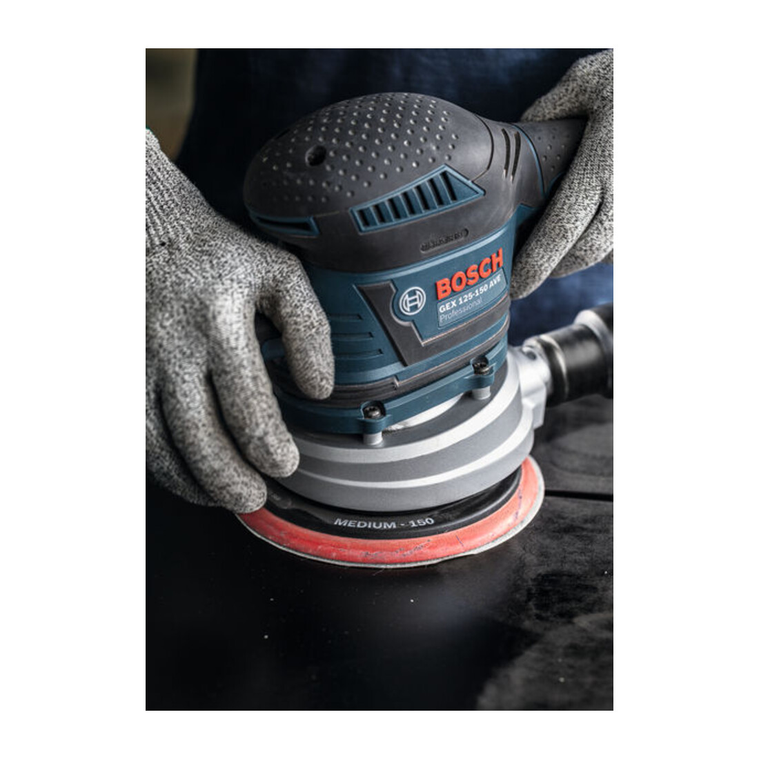 Bosch Supporto multiforo EXPERT per levigatrice rotorbitale 150mm Soft